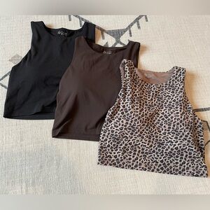 OFFLINE By Aerie Real Me XTRA High Neck Longline Sports Bra Bundle